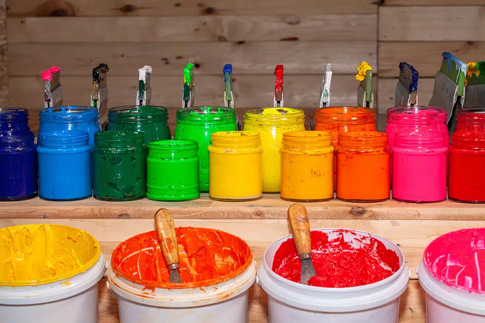 výber a miešanie farby PANTONE