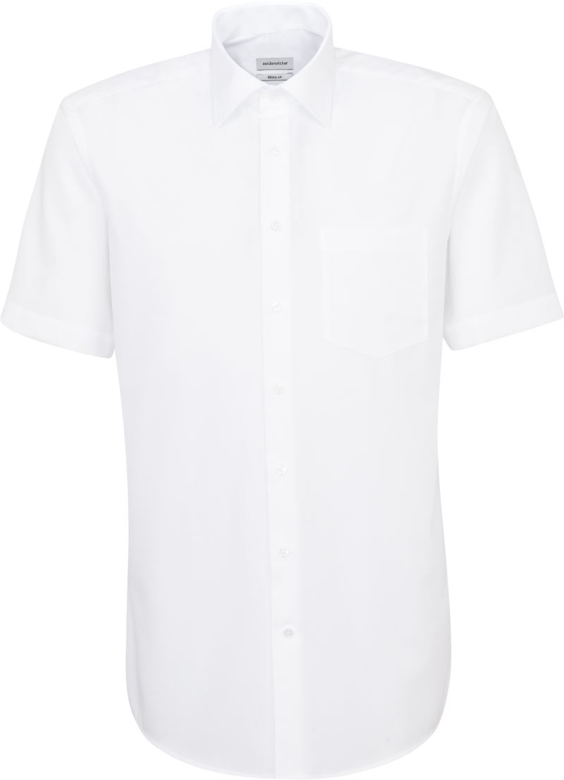 Seidensticker | Shirt Regular SSL – 78.3001 – white