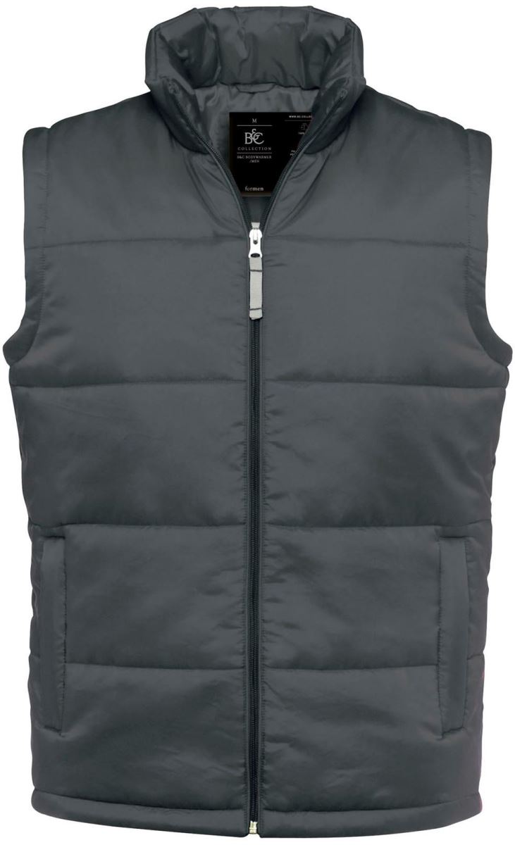 B&C | Bodywarmer /men – 01.0930 – dark grey