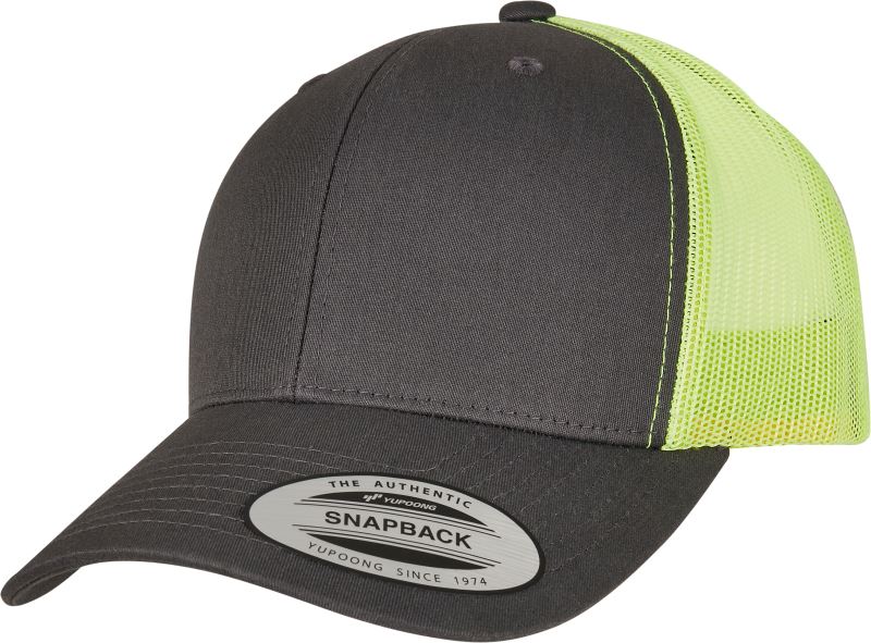 Flexfit | 6606/6606T – 55.6606 – charcoal/neon green
