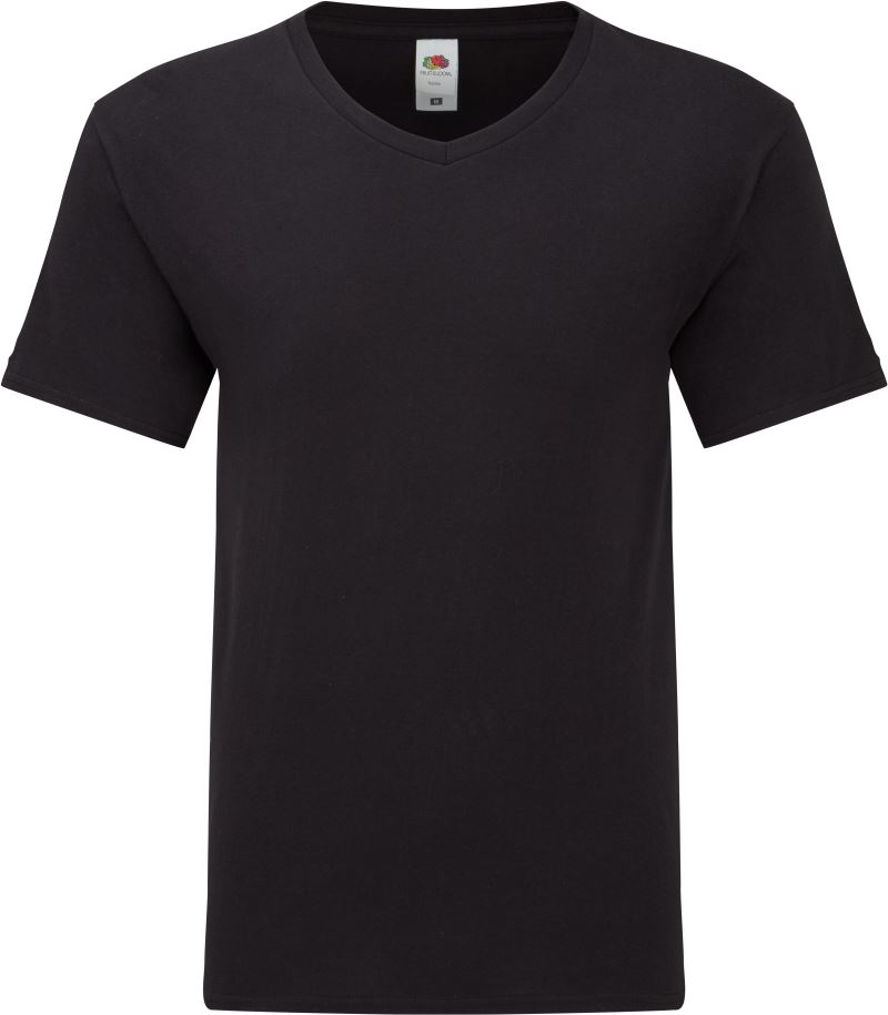 F.O.L. | Iconic 150 V-Neck T – 16.1442 – black