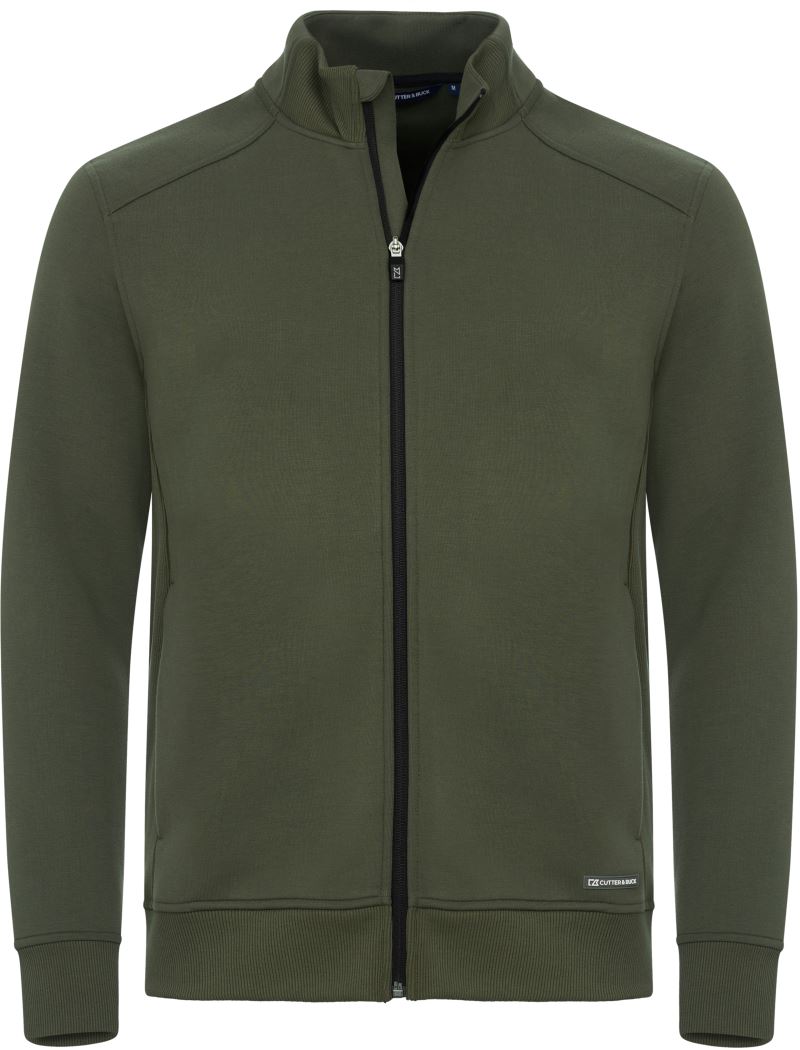Cutter & Buck | Pemberton Cardigan Full Zip Men – 68.8426 – ivy green