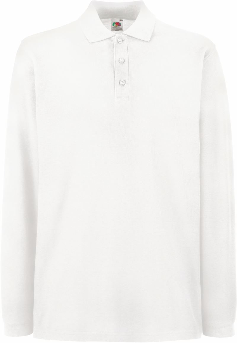 F.O.L. | Premium Polo LSL – 16.3310 – white