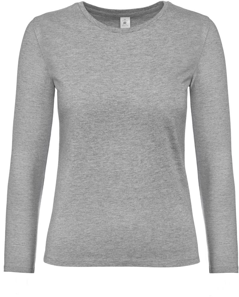 B&C | #E190 LSL /women – 01.008T – sport grey