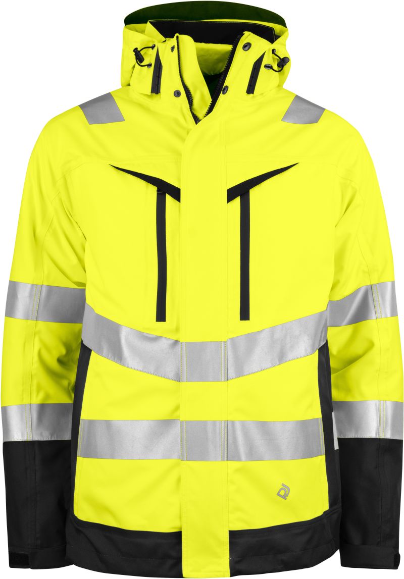 ProJob | 6445 Jacket 3-1 – 64.6445 – hi vis yellow/black