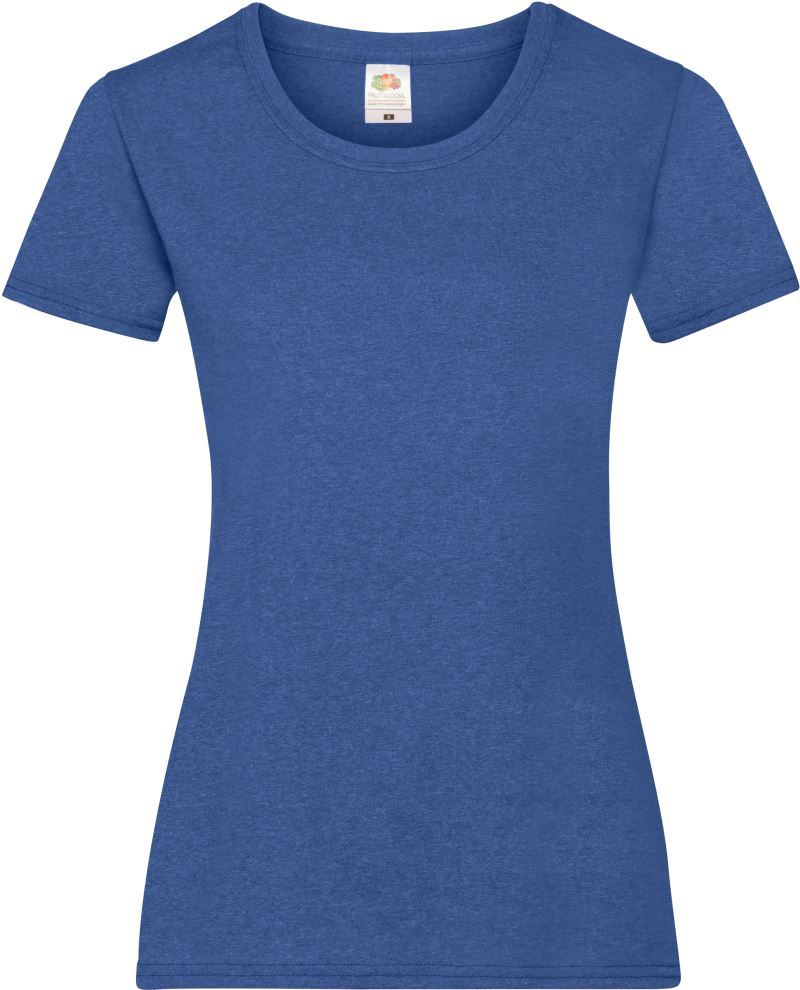 F.O.L. | Lady-Fit Valueweight T – 16.1372 – retro heather royal