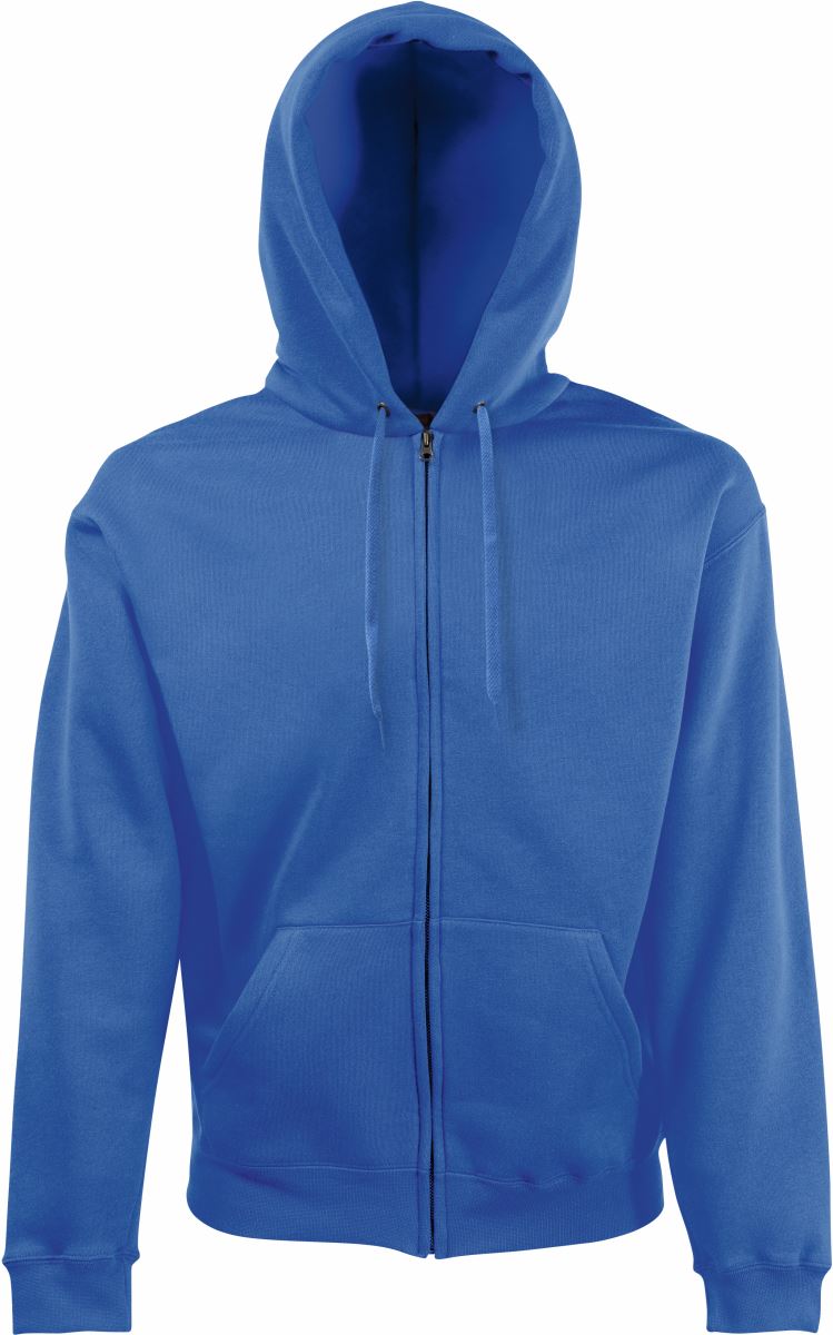 F.O.L. | Classic Hooded Sweat Jacket – 16.2062 – royal blue