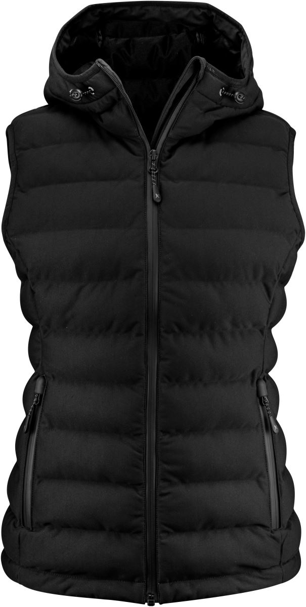 James Harvest | Woodlake Vest Women – 62.1046 – black