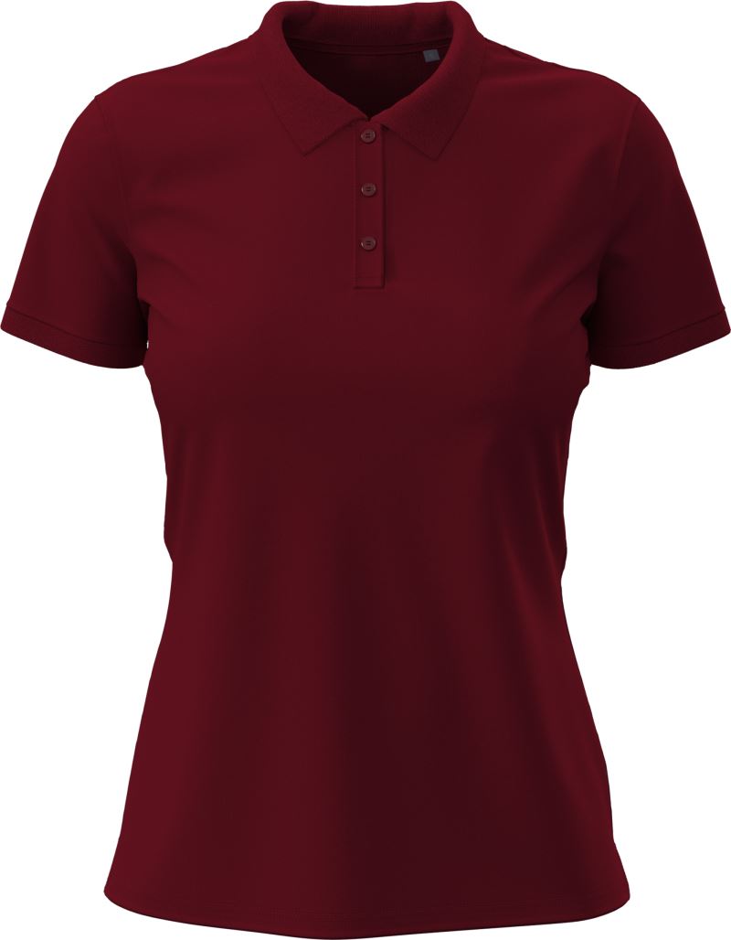Stedman | Stretch Polo Women – 05.9740 – bordeaux