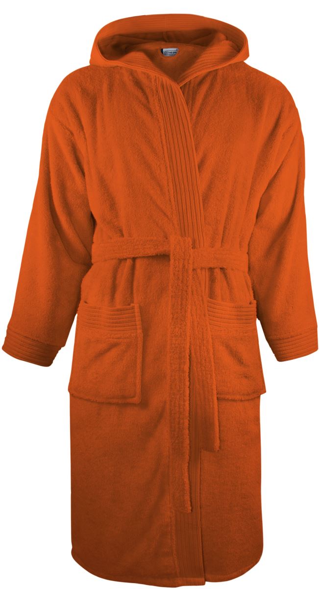 The One | Bathrobe hooded – 48.1021 – terra spice