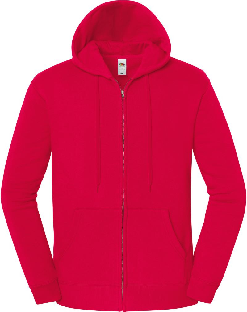 F.O.L. | Iconic Premium Hooded Sweat Jacket – 16.2286 – red