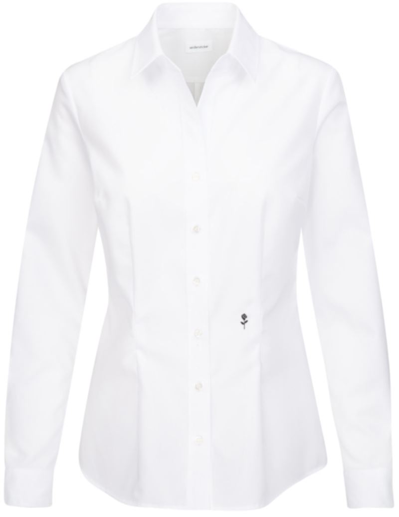 Seidensticker | Blouse Slim LSL – 78.0613 – white