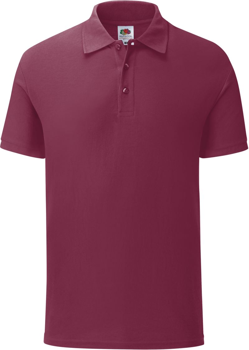 F.O.L. | 65/35 Tailored Polo – 16.3042 – burgundy