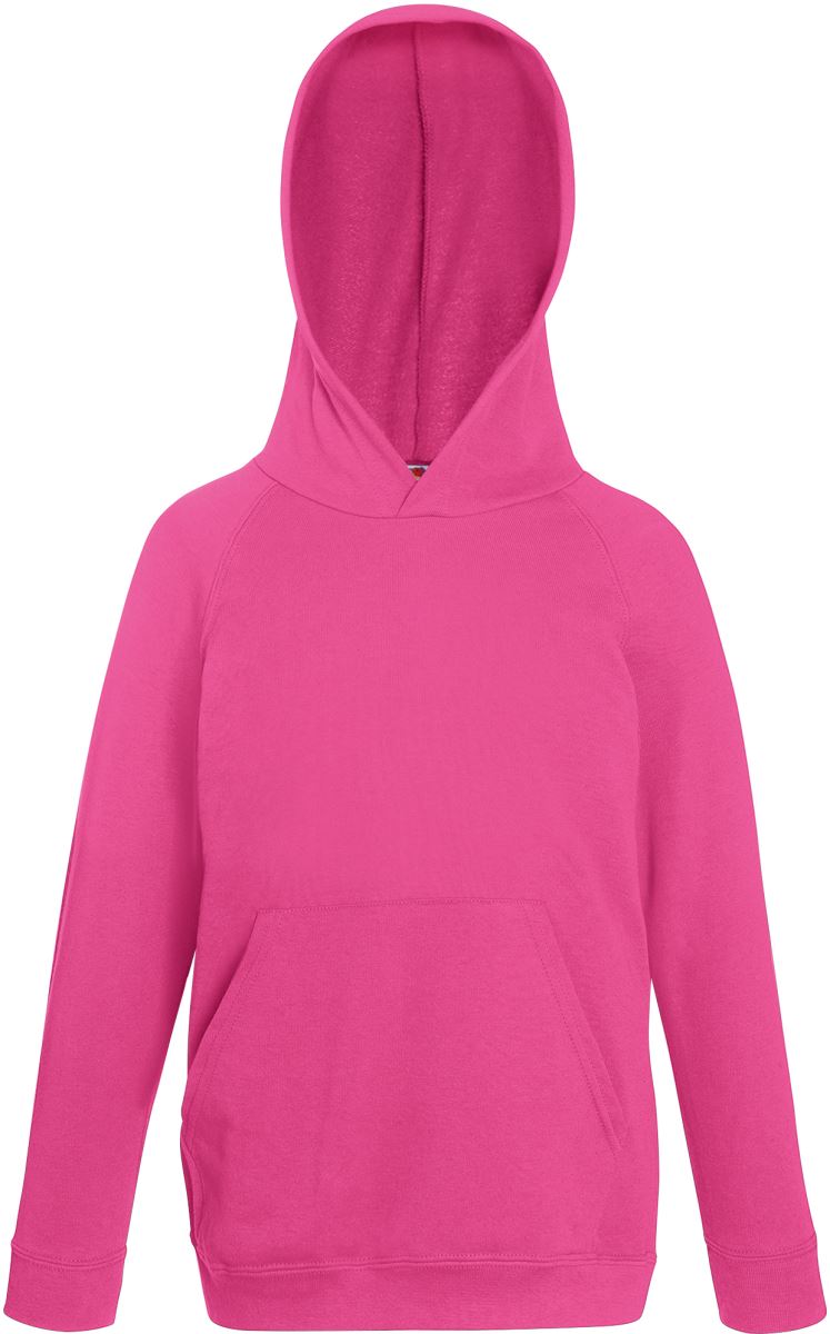 F.O.L. | Kids Lightweight Hooded Sweat – 16.2009 – fuchsia