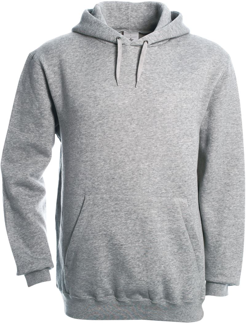 B&C | Hooded – 01.0620 – heather grey