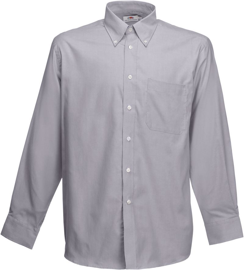 F.O.L. | Oxford Shirt LSL – 16.5114 – oxford grey