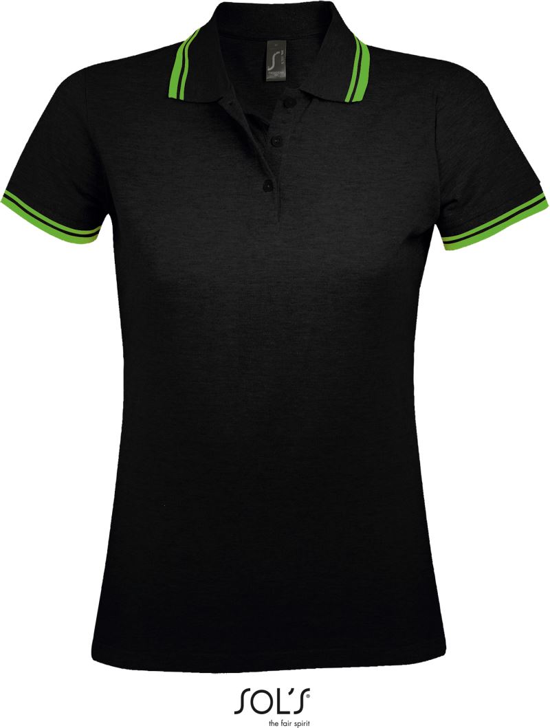 SOL'S | Pasadena Women – 25.0578 – black/lime
