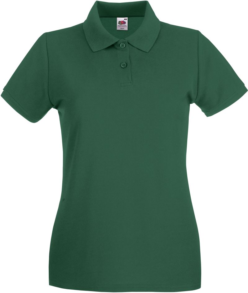 F.O.L. | Lady-Fit Premium Polo – 16.3030 – bottle green