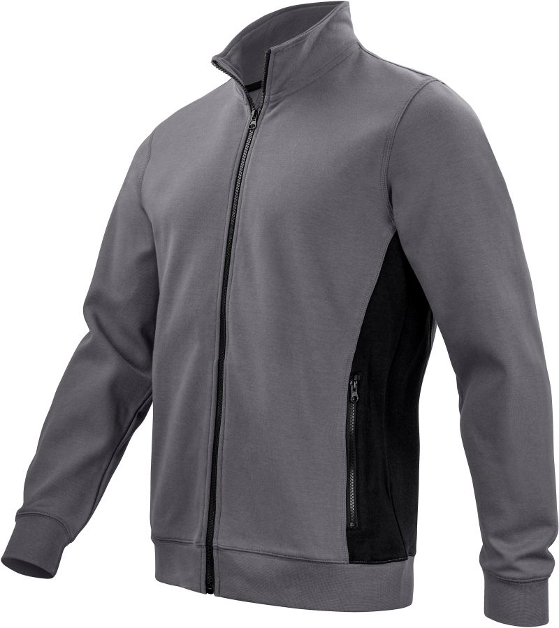 ProJob | 2129 Sweatshirt Full Zip – 64.2129 – grey