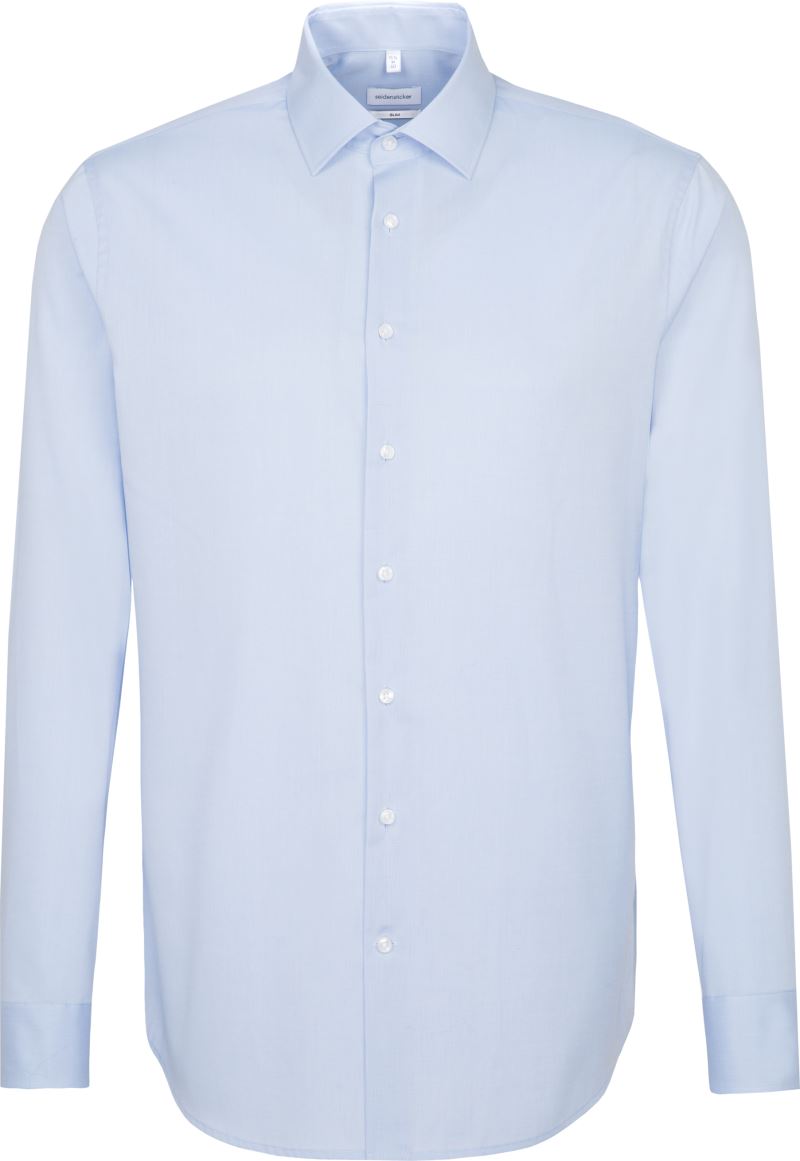 Seidensticker | Shirt Slim LSL – 78.5198 – light blue
