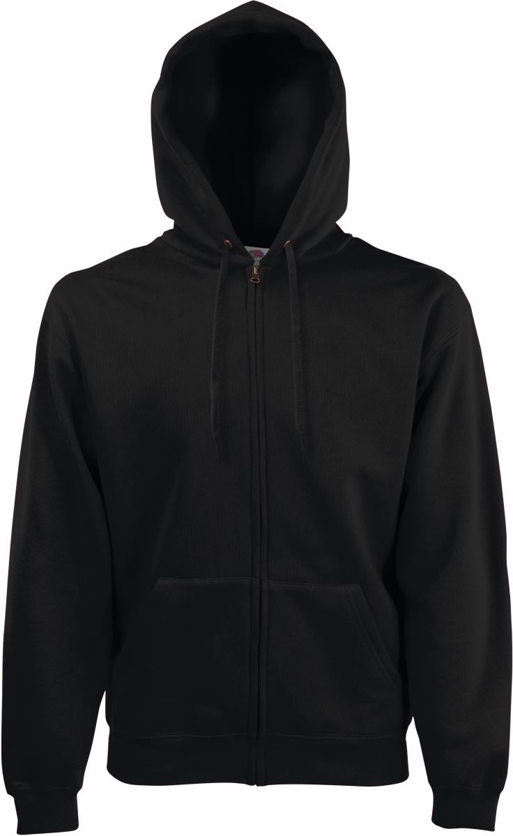 F.O.L. | Premium Hooded Sweat Jacket – 16.2034 – black