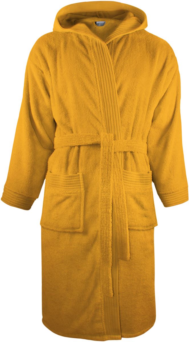 The One | Bathrobe hooded – 48.1021 – gold yellow