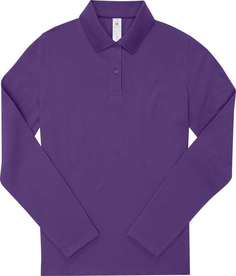 B&C | My Polo 180 LSL /women – 01.W462 – meta lilac