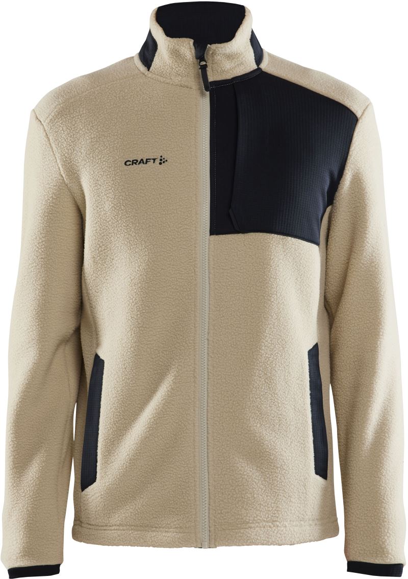 Craft Corp. | ADV Pile Fleece Jacket M – 81.2220 – ecru/black