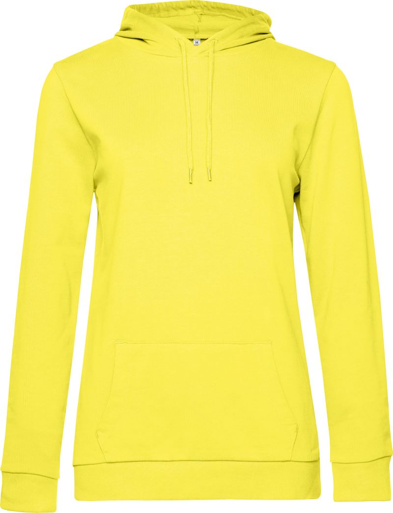 B&C | #Hoodie /women – 01.W04W – solar yellow