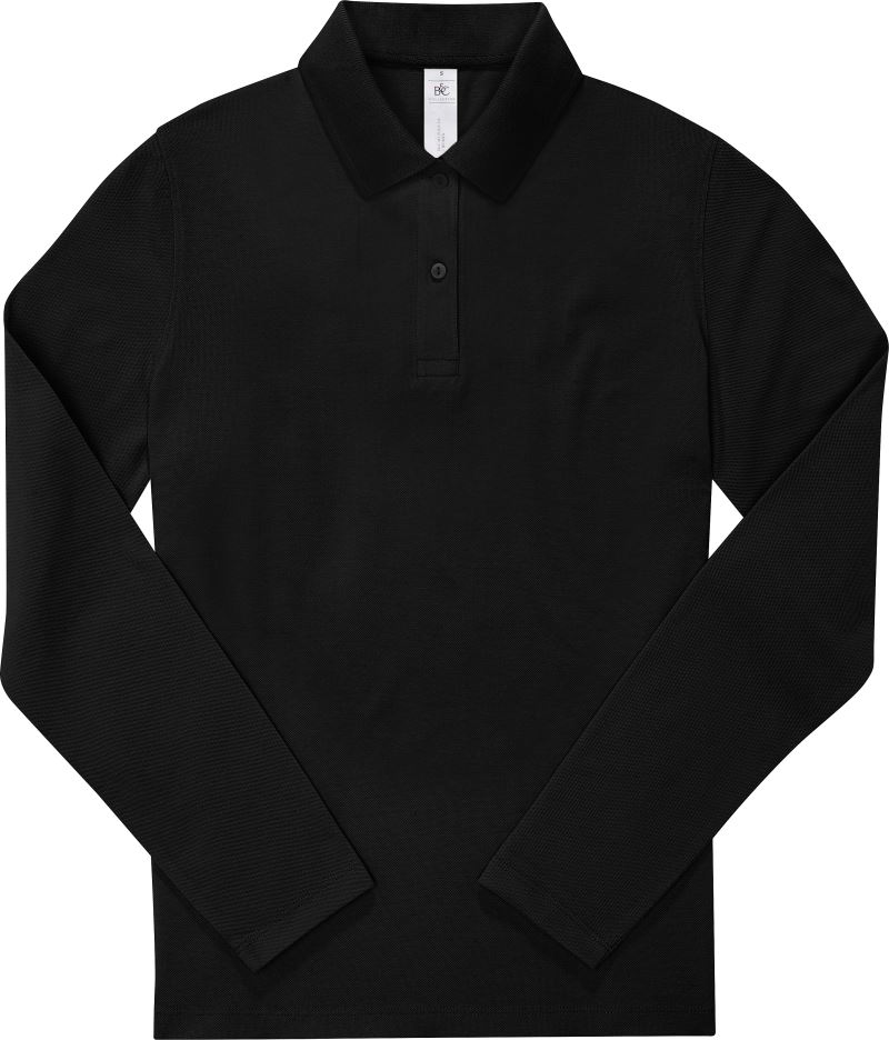 B&C | My Polo 210 LSL /women – 01.W464 – black