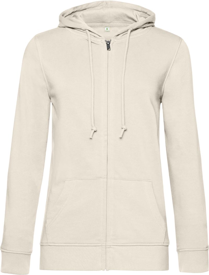 B&C | Inspire Zipped Hood /women_° – 01.W36B – off white