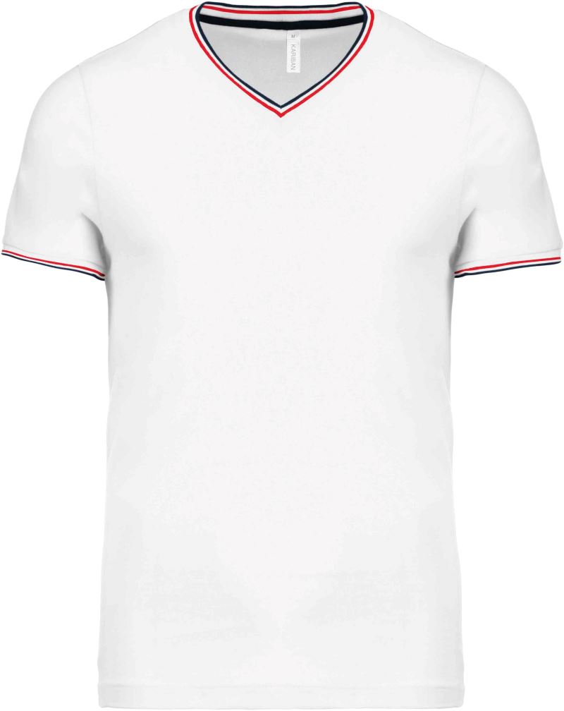Kariban | K 374 – 20.K374 – white/navy/red