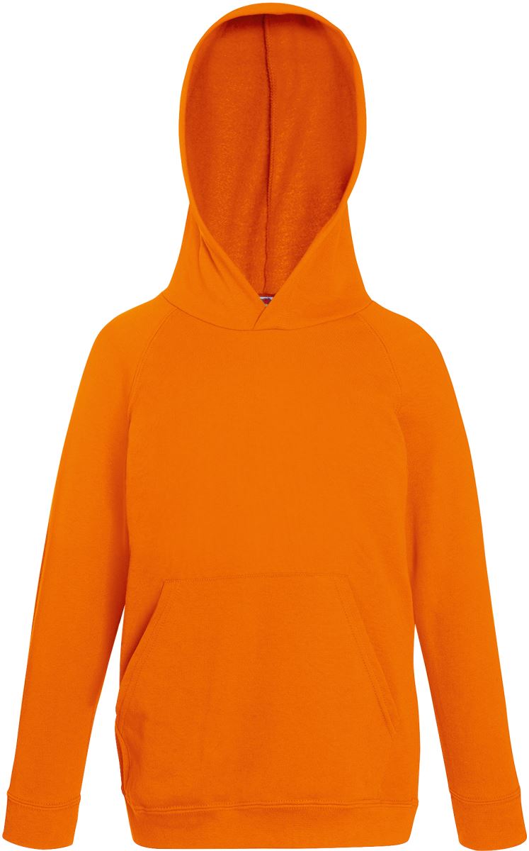 F.O.L. | Kids Lightweight Hooded Sweat – 16.2009 – orange