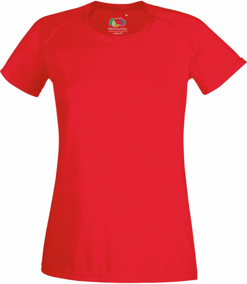 F.O.L. | Lady-Fit Performance T – 16.1392 – red