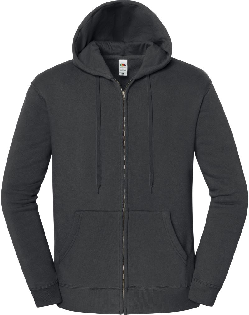 F.O.L. | Iconic Premium Hooded Sweat Jacket – 16.2286 – light graphite