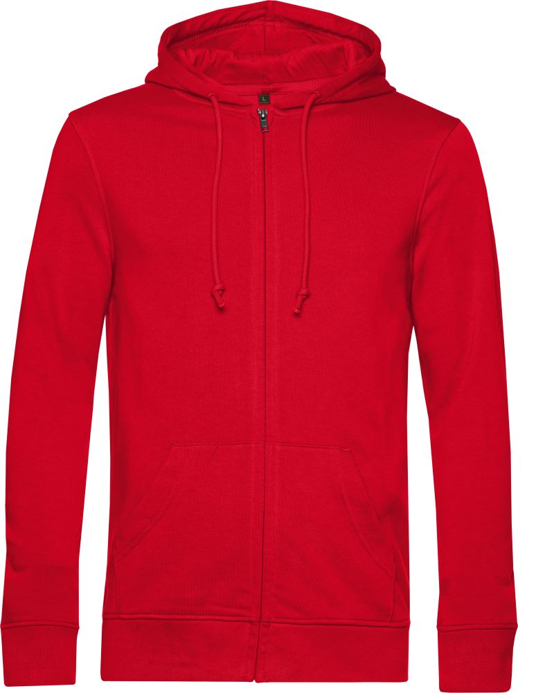 B&C | Inspire Zipped Hood_° – 01.U35B – red