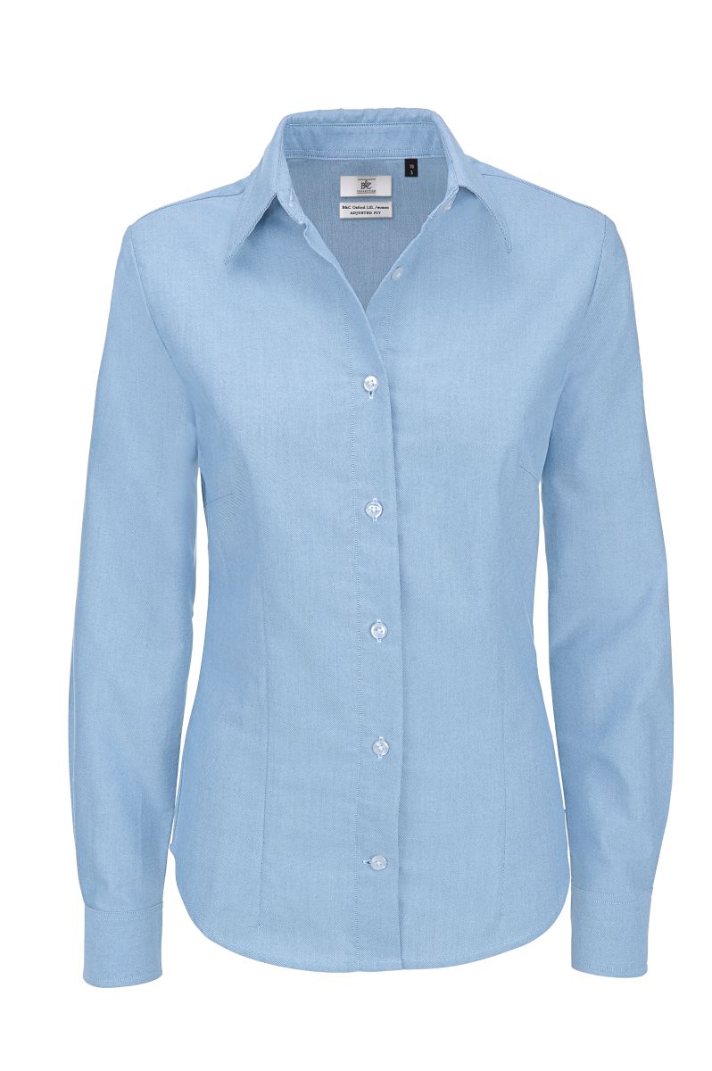 B&C | Oxford LSL /women – 01.XF03 – oxford blue
