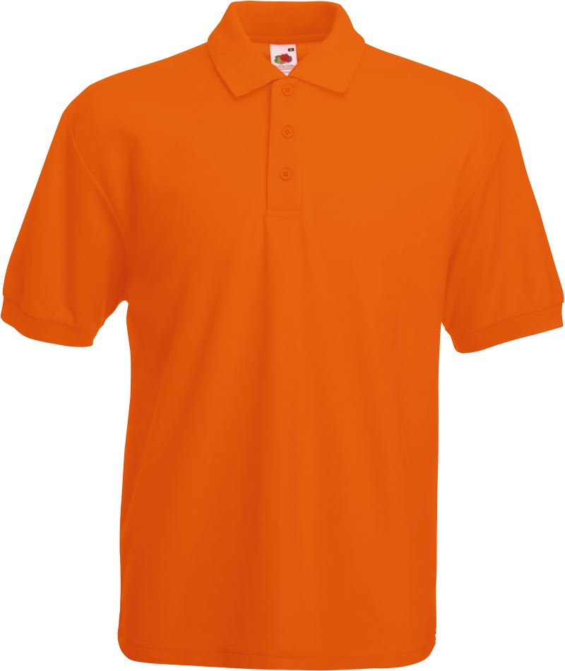 F.O.L. | 65/35 Pique Polo – 16.3402 – orange