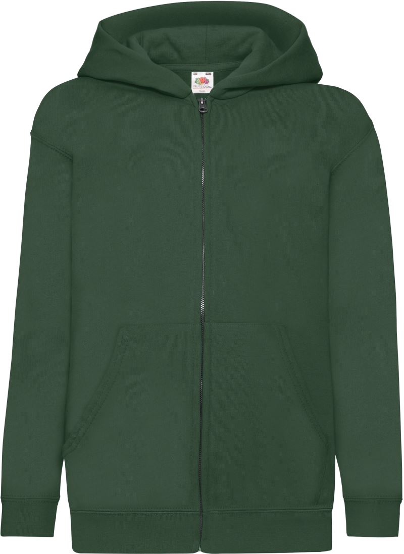 F.O.L. | Classic Kids Sweat Jacket – 16.2045 – bottle green