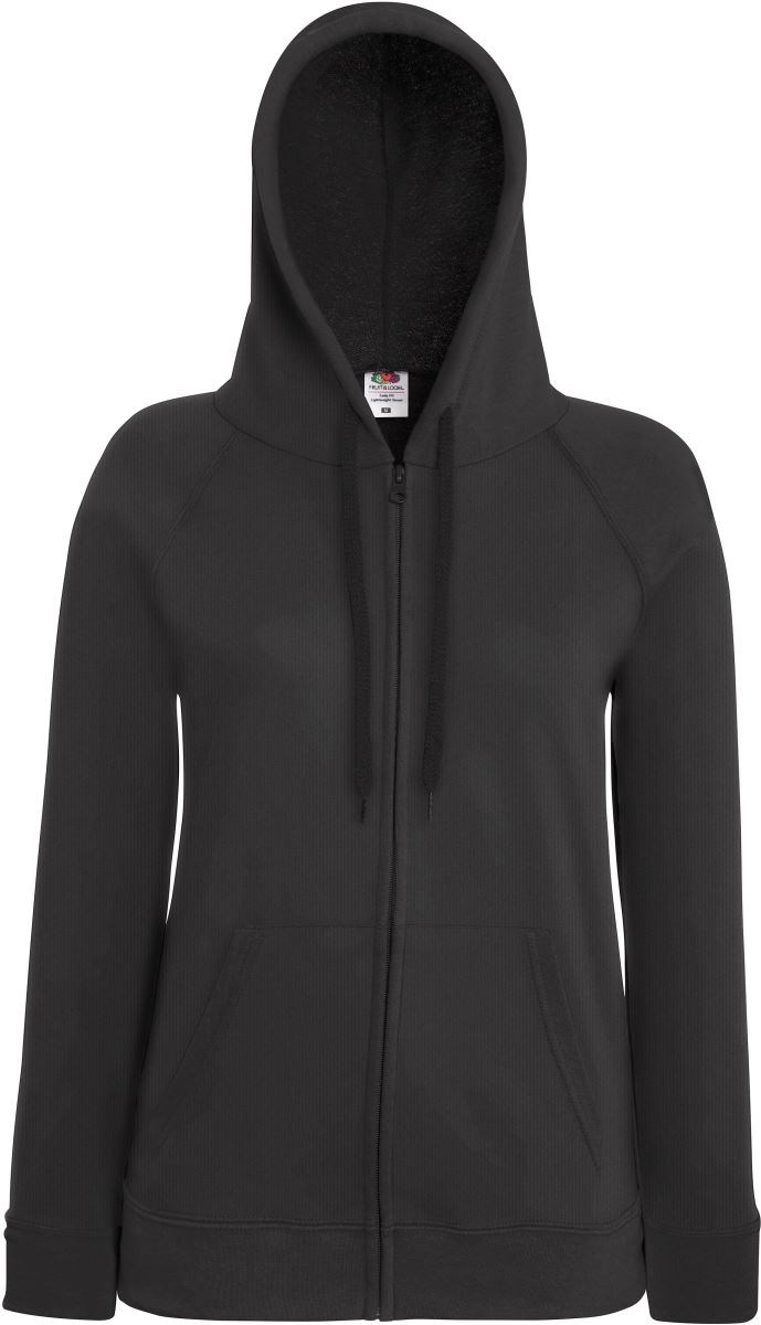 F.O.L. | Lady-Fit LW Hooded Sweat Jacket – 16.2150 – light graphite