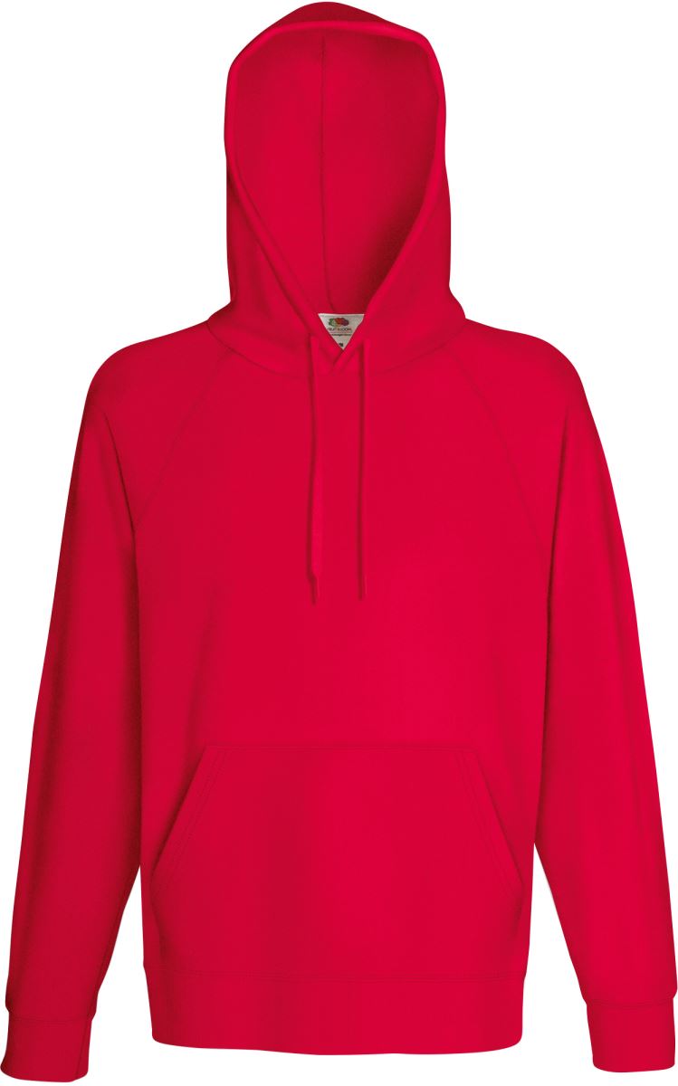 F.O.L. | Lightweight Hooded Sweat – 16.2140 – red