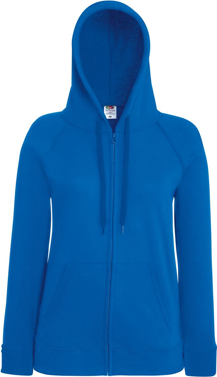 F.O.L. | Lady-Fit LW Hooded Sweat Jacket – 16.2150 – royal blue