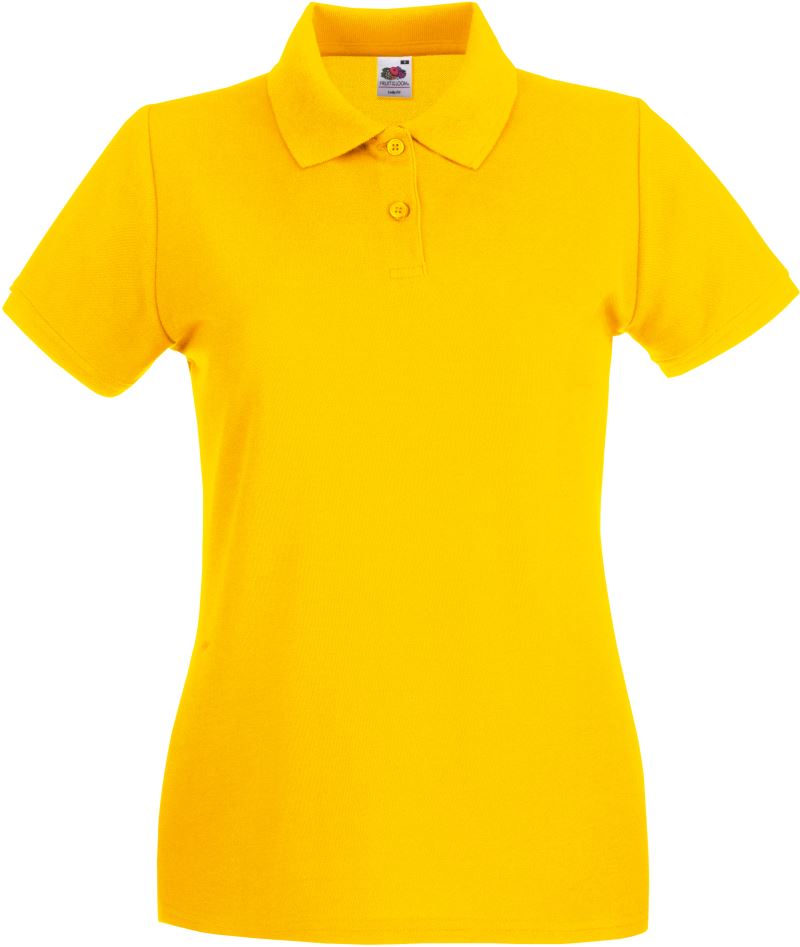 F.O.L. | Lady-Fit Premium Polo – 16.3030 – sunflower