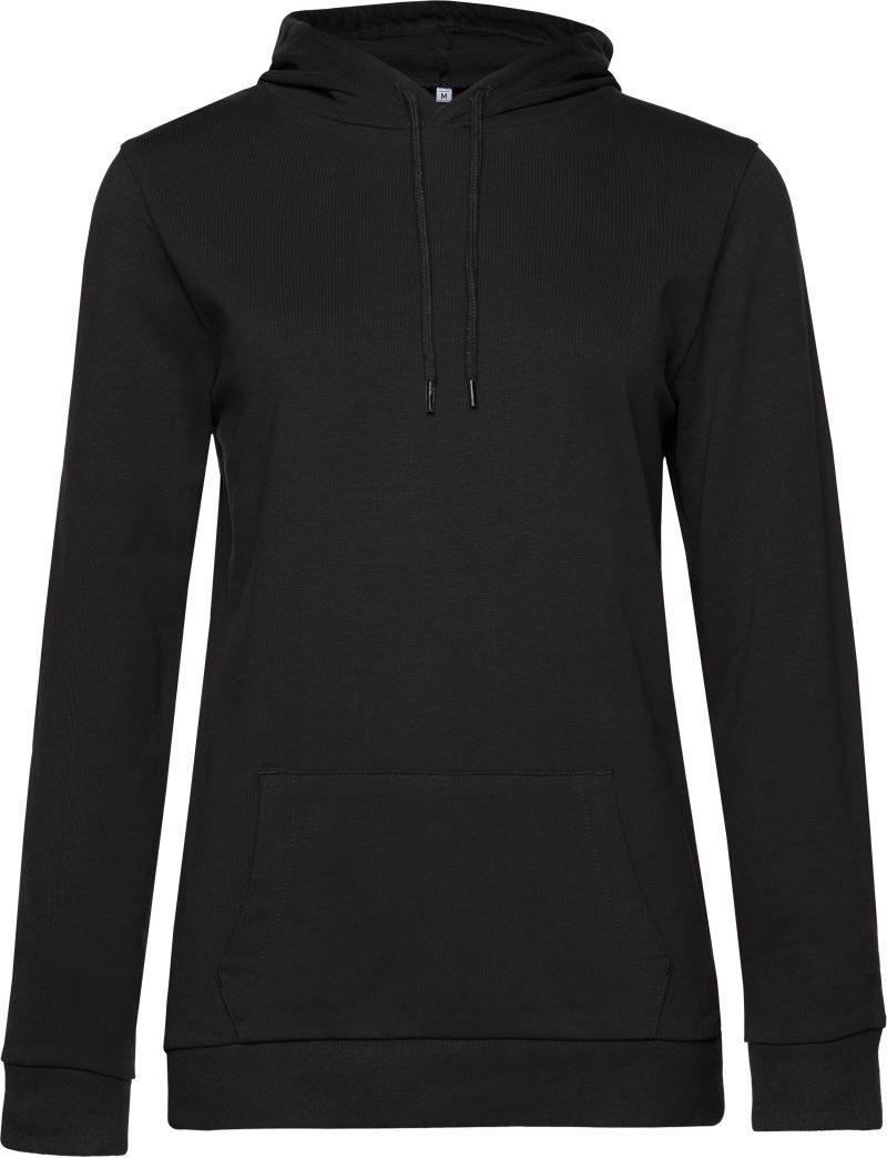 B&C | #Hoodie /women – 01.W04W – black pure