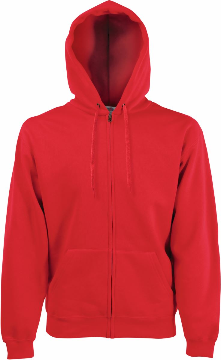 F.O.L. | Classic Hooded Sweat Jacket – 16.2062 – red