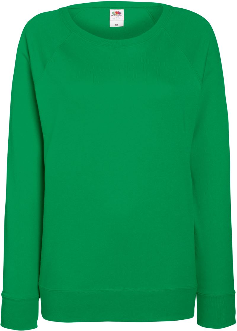 F.O.L. | Lady-Fit LW Raglan Sweat – 16.2146 – kelly green