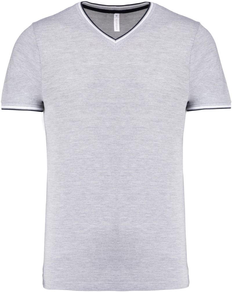Kariban | K 374 – 20.K374 – oxford grey/navy/white