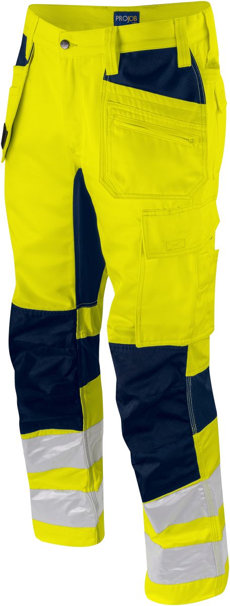 ProJob | 6570 Waistpants Stretch (42-60) – 64.570M – yellow/navy