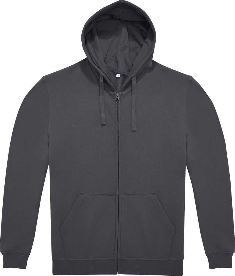 B&C | ID.224 Zip Hood – 01.I224 – dark grey