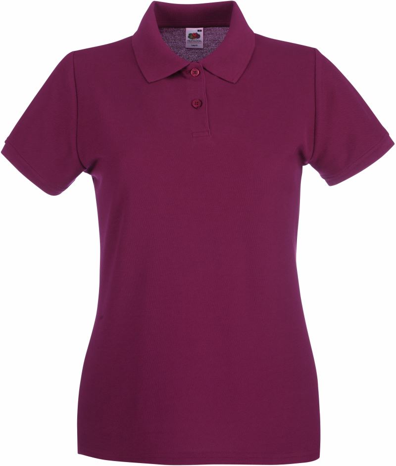 F.O.L. | Lady-Fit Premium Polo – 16.3030 – burgundy